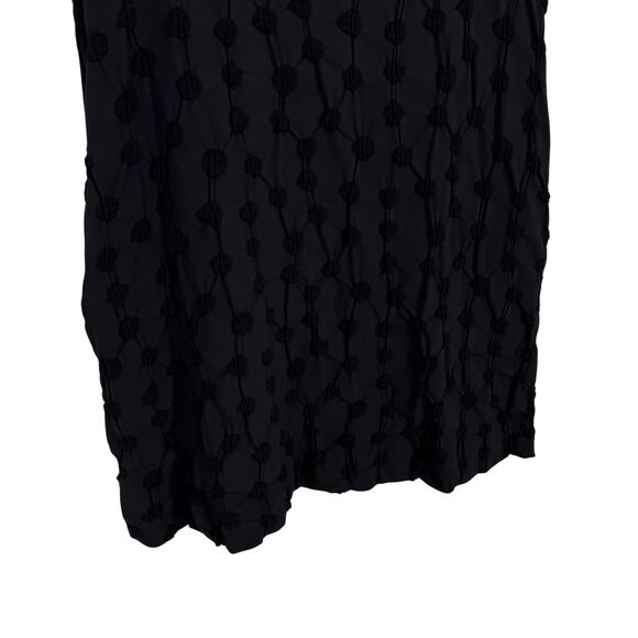 Niche Nilgun Derman Womens Sz Small Black Wearable Art Mini Dress - Picture 4 of 6